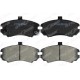 ÖN FREN BALATA HYUNDAI ELANTRA 1.6L G4ED benzinli 16v 04-06 - 131.5mm - tepeli tip - Aşınma ikaz so ketli