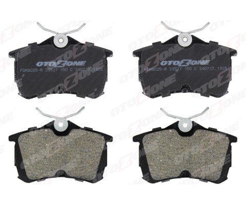 ARKA FREN BALATA HONDA ACCORD EURO 1.8L 2.0L F18B F20Z CH CG kasa 98-02 / 2.0L 2.4L K20 K24 2.2L C DTi CL CN kasa 03-> - Aşınma ikaz soketli