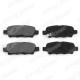 ARKA FREN BALATA NISSAN QASHQAI 1.6L 2.0L HR16 HR20 J10 06-10 / JUKE 1.5L Dci F15 10-> 1.6L HR16DE F15 10-> / MURANO 3.5L Z51 DCi 08-> / X-TRAIL 2.0L M9R MR20DE T31 07-13