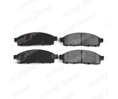 ÖN FREN BALATA MITSUBISHI L200 2.5L 4D56T DI-D CR 4x2 4x4 KA4T KB4T 07-15 - Aşınma ikaz soketli