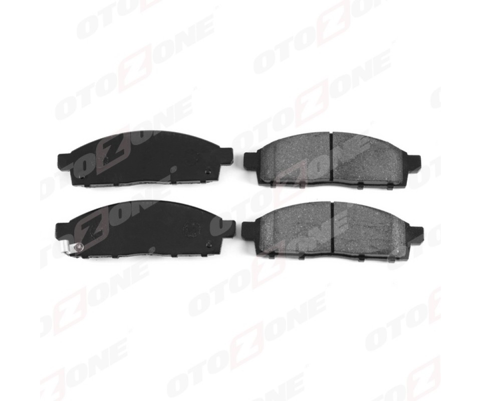 ÖN FREN BALATA MITSUBISHI L200 2.5L 4D56T DI-D CR 4x2 4x4 KA4T KB4T 07-15 - Aşınma ikaz soketli