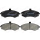 ÖN FREN BALATA HYUNDAI MATRIX 1.5L D4FA CRDi dizel 05-> / ELANTRA 1.6L benzinli 01-03 - tepeli tip 137mm - Aşınma ikaz soketli