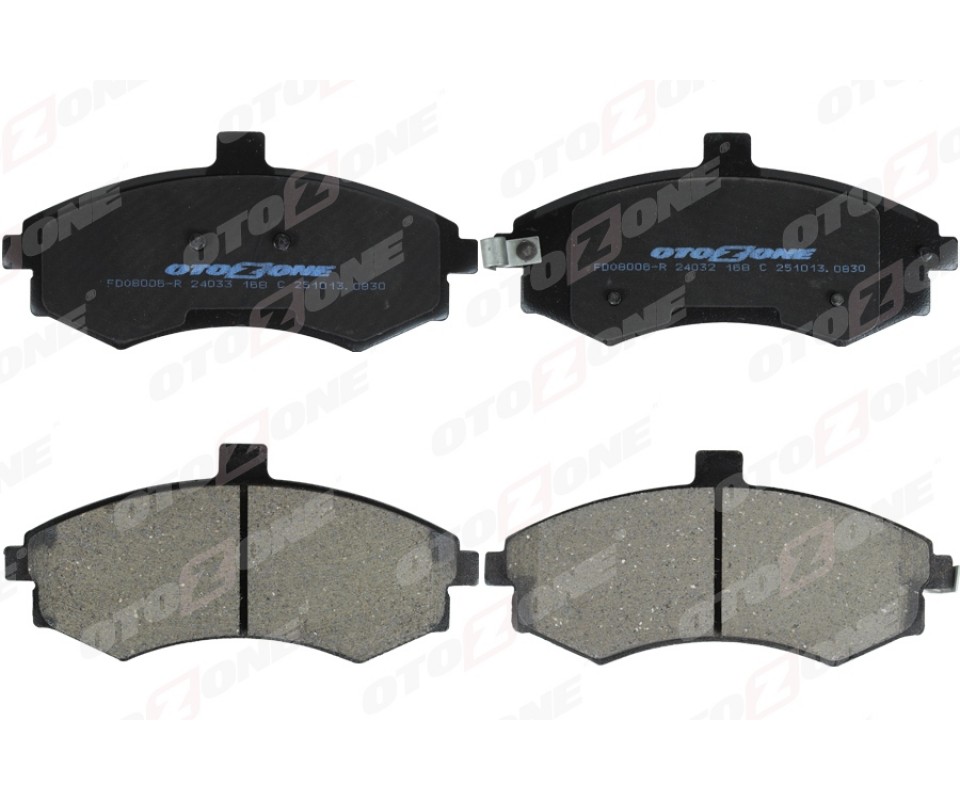 ÖN FREN BALATA HYUNDAI MATRIX 1.5L D4FA CRDi dizel 05-> / ELANTRA 1.6L benzinli 01-03 - tepeli tip 137mm - Aşınma ikaz soketli