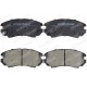 ÖN FREN BALATA HYUNDAI SONATA 2.0L CRDİ 98-04 2.0L VVTİ GLS 05-> / SANTAFE 2.0L D4EA CRDİ 04-> / TUC SON 2.0L D4EA CRDİ 04-10 / KIA SOUL 1.6L CVVT 09-> / SPORTAGE 2.0L CRDİ 04->