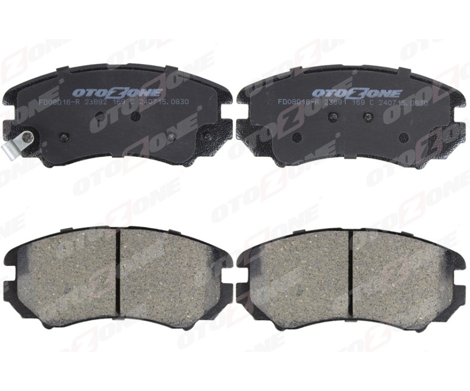 ÖN FREN BALATA HYUNDAI SONATA 2.0L CRDİ 98-04 2.0L VVTİ GLS 05-> / SANTAFE 2.0L D4EA CRDİ 04-> / TUC SON 2.0L D4EA CRDİ 04-10 / KIA SOUL 1.6L CVVT 09-> / SPORTAGE 2.0L CRDİ 04->