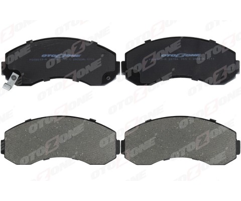 ÖN FREN BALATA KIA K2500 2.5L D4BH TCİ 03-> / K2700 2.7L J2 KAMYONET 98-> - Aşınma ikaz soketli