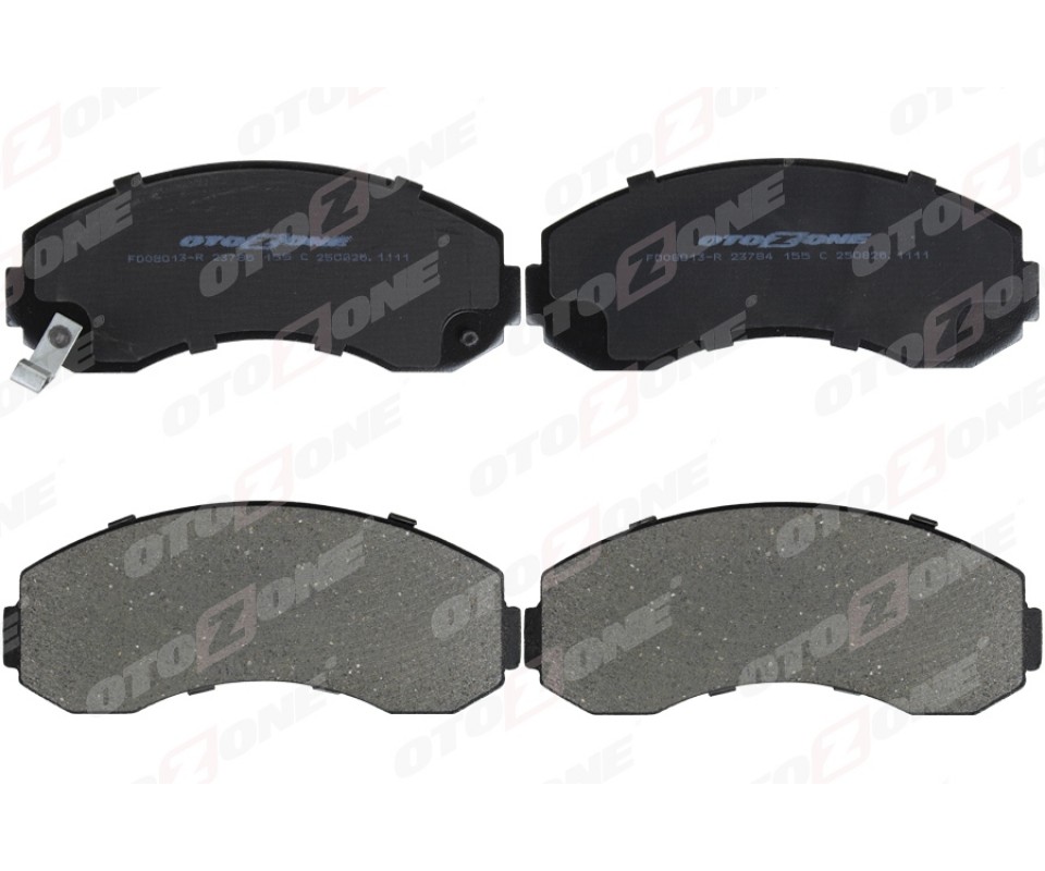 ÖN FREN BALATA KIA K2500 2.5L D4BH TCİ 03-> / K2700 2.7L J2 KAMYONET 98-> - Aşınma ikaz soketli