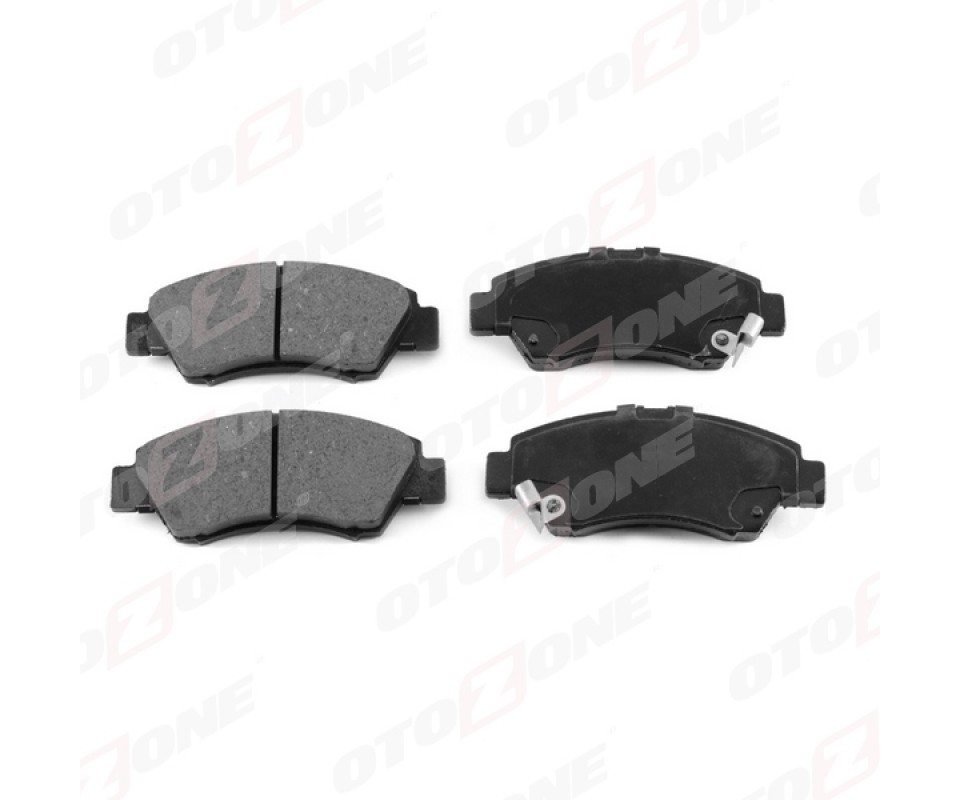 ÖN FREN BALATA KÜÇÜK TİP HONDA CIVIC 1.6L D16 SI enjeksiyonlu 92-95 1.4L D14A EURO 96-00 / JAZZ 1. 4L L13A GD 02-08 - Aşınma ikaz soketli