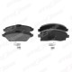 ÖN BALATA COMBO C-CORSA C 1.3-1.7 CDTI 01 > MERIVA 03 > TIGRA 04 > GDB1570 METAL İNDİKATÖRLÜ civa ta takımlı