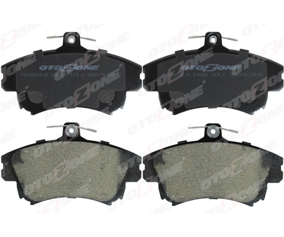 ÖN FREN BALATA MITSUBISHI CARISMA 1.8L GDI 4G93 DA2A 95-> / COLT 1.1L 1.3L 1.5L 04-> / SPACE STAR 1. 6L DG1A 98-> / VOLVO S40 1.6-1.8-1.9-2.0-2.0T 1995-2004