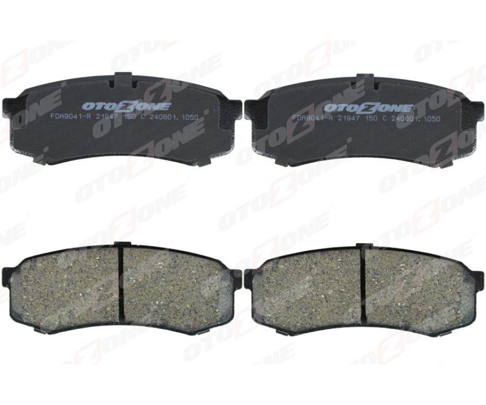 ARKA FREN BALATA MITSUBISHI PAJERO 3.2L V98W DI-D 07-> / TOYOTA LAND CRUISER 4.2L 1HZ HZJ80 90-97 / LAND CRUISER PRADO 3.0L 1KD-FTV 1KZ-TE KZJ90 KDJ120 D-4D 96-09