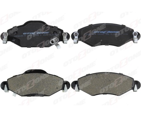 ÖN FREN BALATA TOYOTA YARIS 1.0L 1SZ-FE SCP10 fransız üretim 03-05 / 1.3L 2SZ-FE SCP12 fransız üret im 03-05