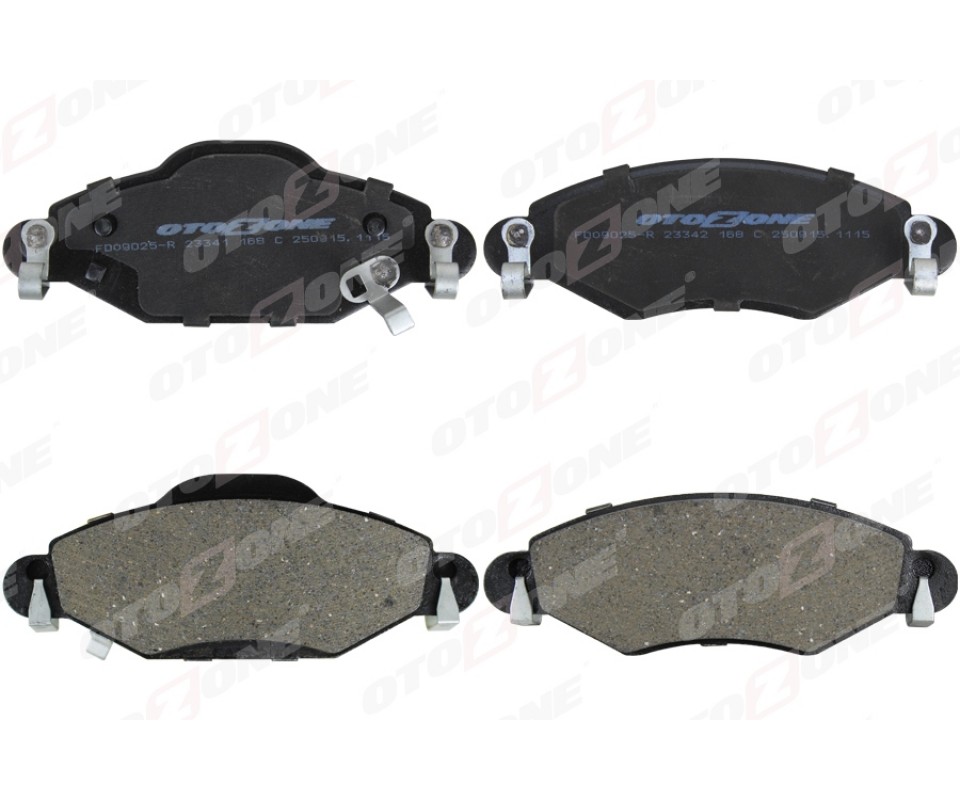 ÖN FREN BALATA TOYOTA YARIS 1.0L 1SZ-FE SCP10 fransız üretim 03-05 / 1.3L 2SZ-FE SCP12 fransız üret im 03-05