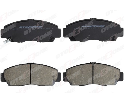 ÖN FREN BALATA HONDA CIVIC 1.6L R16A2 VTEC sedan FD6 06-11 / 1.8L R18A2 FD7 06->ÖN FREN BALATA HONDA CIVIC 1.6L R16A2 VTEC sedan FD6 06-11 / 1.8L R18A2 FD7 06-> - Aşınma ikaz soketli