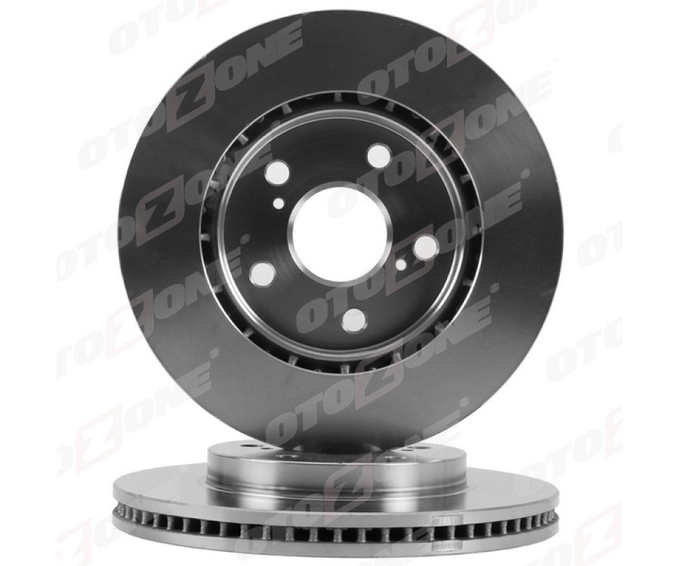 ÖN FREN DİSKİ HAVA KANALLI TOYOTA COROLLA 1.6L 1ZR-FAE ZRE210 19-> / 1.2L 8NR-FTS NRE210 / 1.8L 2 ZR-FXE hybrid ZWE211 19-> / YARIS CROSS 1.5L 20-> 282 çap X 5 bijon - Adet disk fiyatıdır