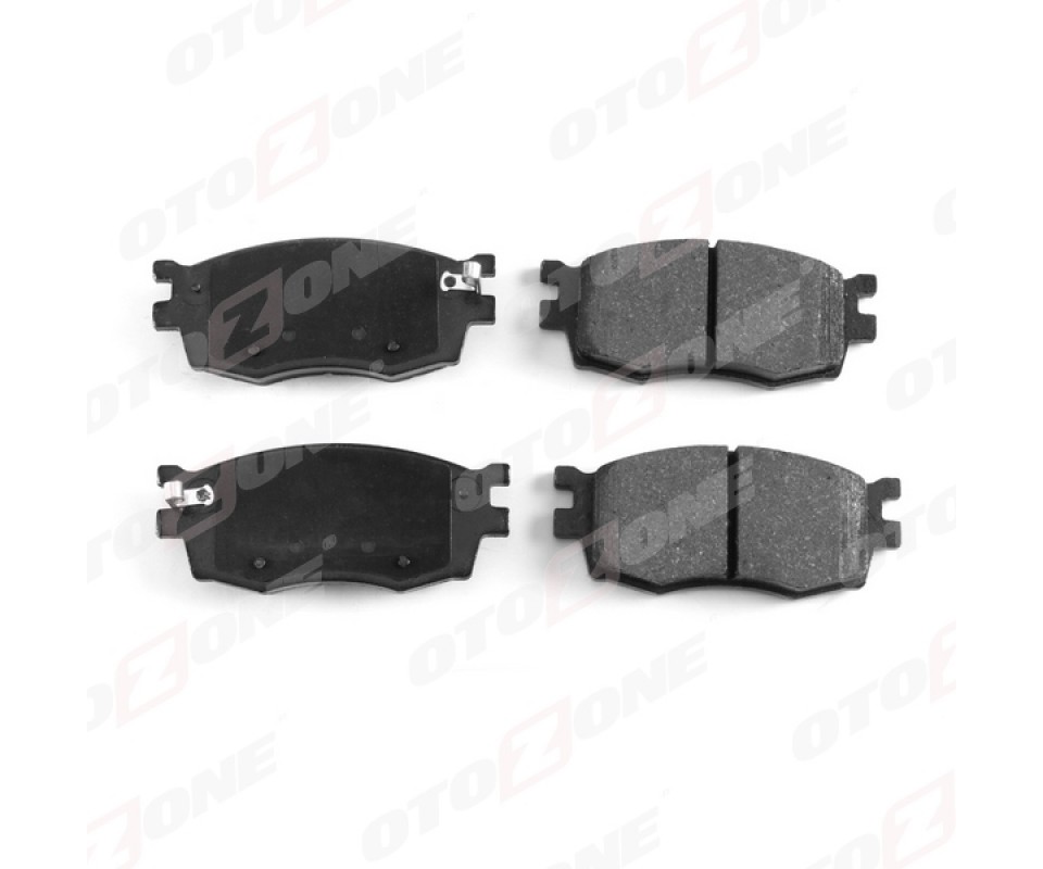 ÖN FREN BALATA HYUNDAI ACCENT ERA 1.4L 1.6L benzinli 06-10 1.5L CRDi dizel 06-> / İ20 1.4L D4FC CRDi dizel 08-> / KIA RIO 1.4L 1.6L benzinli 05-> 1.5L CRDİ 06-> - Aşınma ikaz soketli