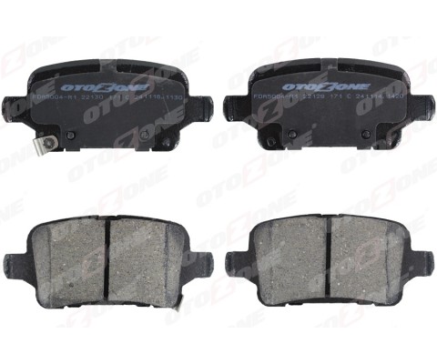 ARKA FREN BALATASI OPEL ASTRA K 1.0-1.4-1.4T-1.6T-1.6 CDTI 16>22 106.5x46.3x16.6 METAL İNDİKATÖRL Ü