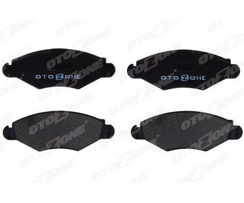 ÖN FREN BALATASI PEUGEOT P206 1.4 1.6 09/98> P306 1.4 1.6 5/93> KULAKLARI DELİKSİZ