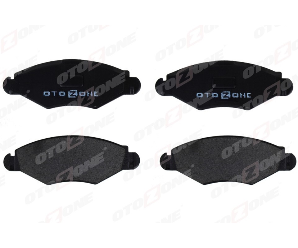 ÖN FREN BALATASI PEUGEOT P206 1.4 1.6 09/98> P306 1.4 1.6 5/93> KULAKLARI DELİKSİZ