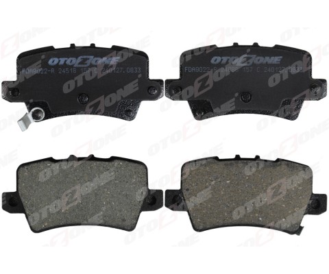ARKA FREN BALATA HONDA CIVIC 1.8L R18A VTEC FK2 Hatchback 06-> / 1.4L L13Z1 FK1 sport 09-> - Aşınma ikaz soketli