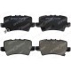 ARKA FREN BALATA HONDA CIVIC 1.8L R18A VTEC FK2 Hatchback 06-> / 1.4L L13Z1 FK1 sport 09-> - Aşınma ikaz soketli