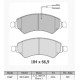 ÖN FREN BALATASI FIAT DUCATO-BOXER-MOVANO-JUMPER 24> 2.2D MTJ 2.3D MTJ