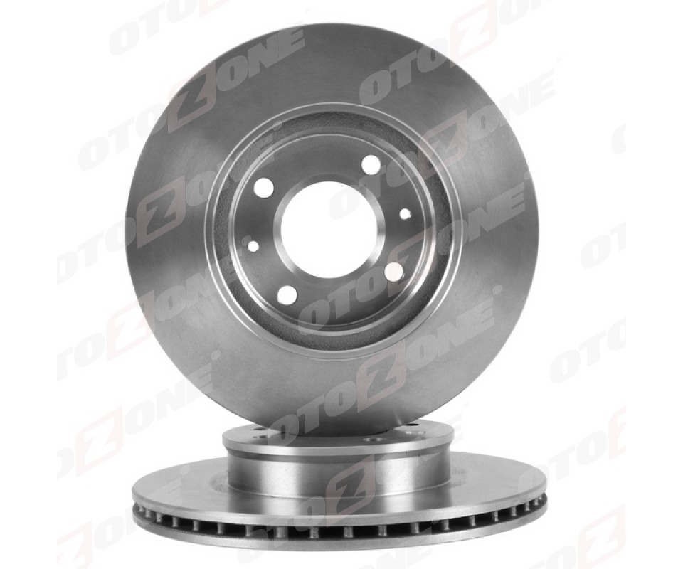ÖN FREN DİSKİ HAVA KANALLI HYUNDAI GETZ 1.3L G4EA 03-05 / 1.4L G4EE 06-10 / 1.6L G4ED 03-09 / 1.5L D3EA D4FA CRDi 03-09 256 çap x 4 bijon - 14 Jant için - Adet disk fiyatıdır