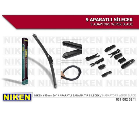 SİLECEK 650mm 9 APARATLI MUZ BANANA TİP