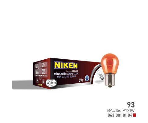 NIKEN 93 AMPULYAKIN TIR. BAU15s PY21W AMB 10LU