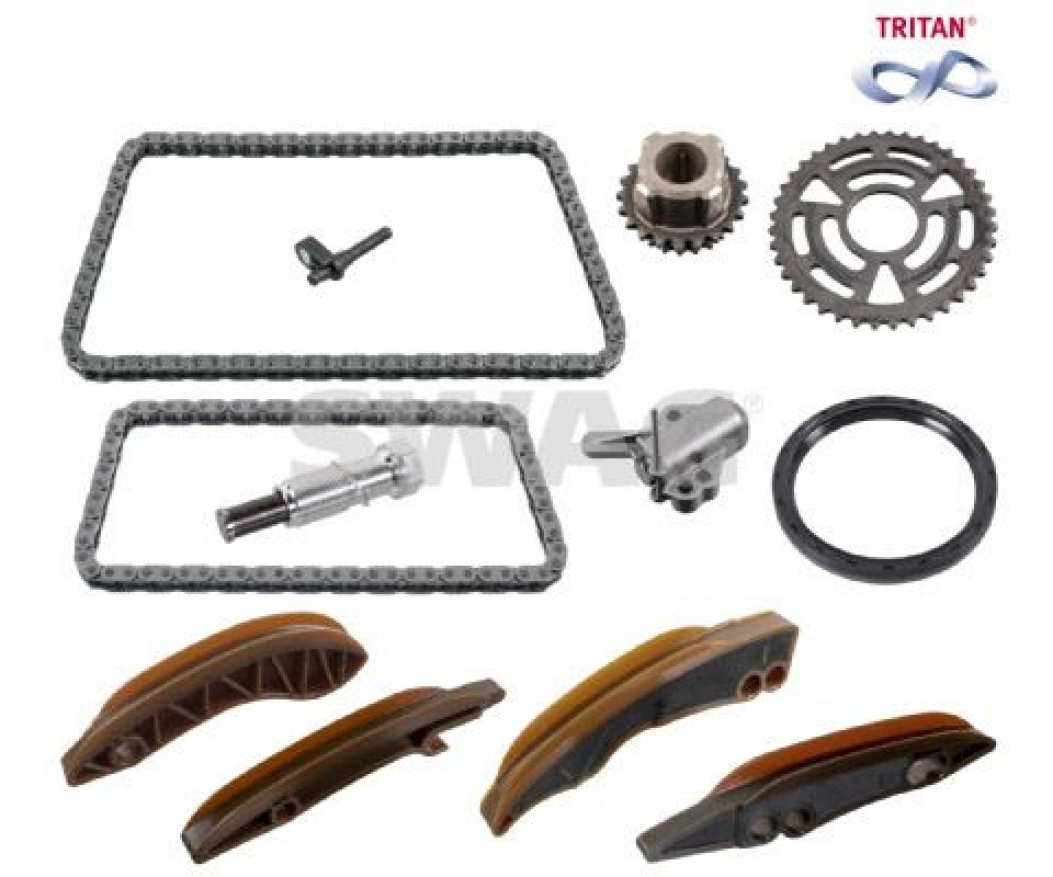 EKSANTRIK ZINCIR SETI ALT UST KOMPLE KECE BMW N47 MINI R56>61