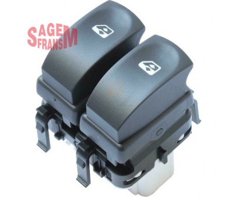 CAM AÇMA/KAPAMA ANAHTARI ÇİFTLİ ÖN SOL RENAULT CLIO III 05> MODUS 04> 10 FİŞLİ