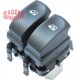 CAM AÇMA/KAPAMA ANAHTARI ÇİFTLİ ÖN SOL RENAULT CLIO III 05> MODUS 04> 10 FİŞLİ