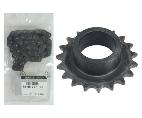 YAĞ POMPA ZİNCİR DİŞLİSİ CLIO-KANGOO-MEGANE 1.5DCI K7J K7M K9K