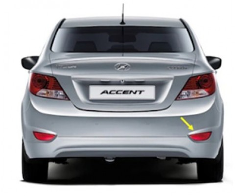 REFLEKTÖR ARKA TAMPON SAG HYUNDAİ ACCENT BLUE 2011->