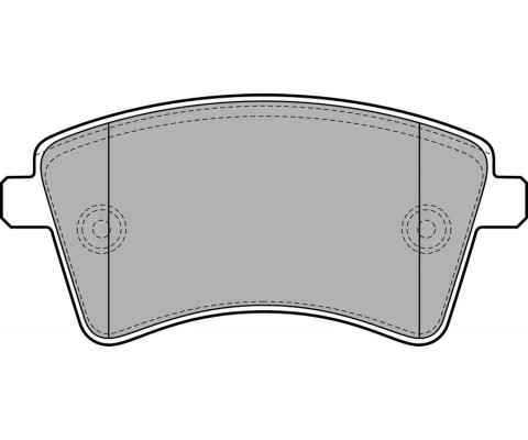 FREN BALATASI ON MERCEDES CITAN W415 12 . RENAULT KANGOO III 08 1.5dCi 1.6 16V