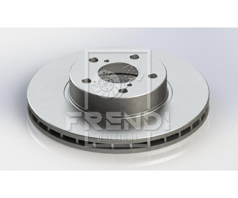 ÖN FREN DİSKİ HAVA KANALLI SUBARU IMPREZA 1.5L EL15 GD GH 07-12 / 1.6L EJ16 GC GD 98-09 260 çap x 5 bijon - Takım disk fiyatıdır