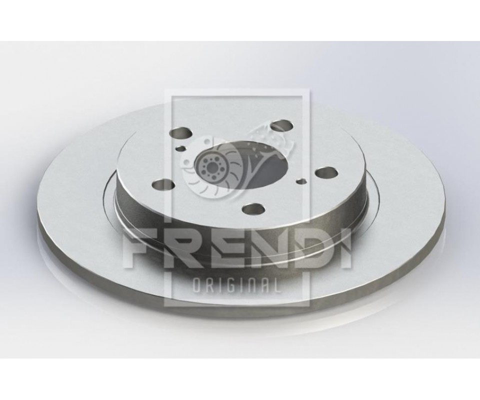 ARKA FREN DİSKİ DOLU TİP TOYOTA AURIS COROLLA 1.4L 1NDTV NDE150 NDE180 D-4D dizel 07-> / 1.33L 1NR-FE NRE180 12-> - 270 ÇAP X 5 BİJON - Takım disk fiyatıdır