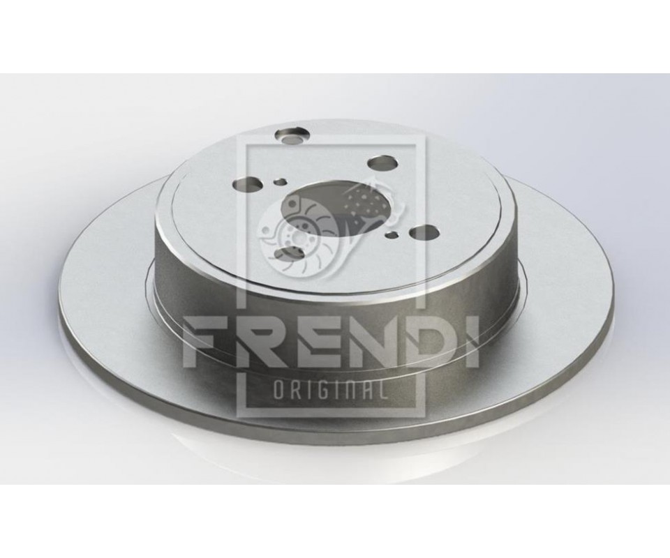 ARKA FREN DİSKİ DOLU TİP TOYOTA COROLLA 1.4L 1ND-TV NDE120 04-06 / 2.0L 1CD-FTV CDE120 03-06 279 çap X 4 bijon - Takım disk fiyatıdır