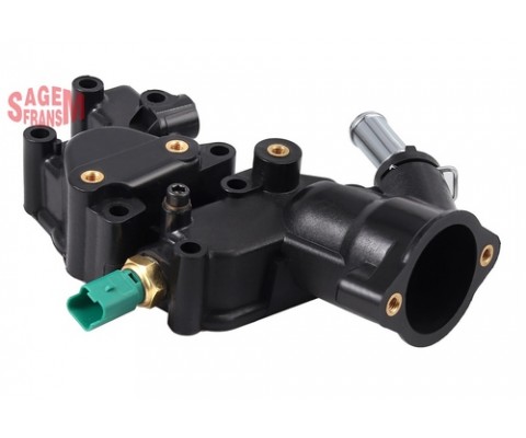 TERMOSTAT GÖVDESİ PLASTİK 106-PARTNER-BERLINGO-SAXO-XSARA-306-206-206 -P207-BIPPER-C2-C3-NEMO