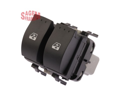 CAM AÇMA DÜĞMESİ MEGANE II ÖN SOL GRİ ÇİFTLİ