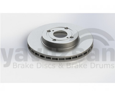 ÖN FREN DİSKİ HAVA KANALLI TOYOTA COROLLA 1.4L 4ZZ-FE ZZE120 VVTi 02-06 / 1.6L 3ZZ-FE ZZE121 VVTi 02-06 255 çap X 4 bijon - Takım disk fiyatıdır