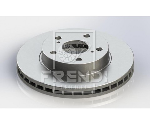 ÖN FREN DİSKİ HAVA KANALLI TOYOTA HILUX VIGO 2.5L 2KDFTV KUN15 4x2 08-10 275 çap x 5 bijon - Tak ım disk fiyatıdır