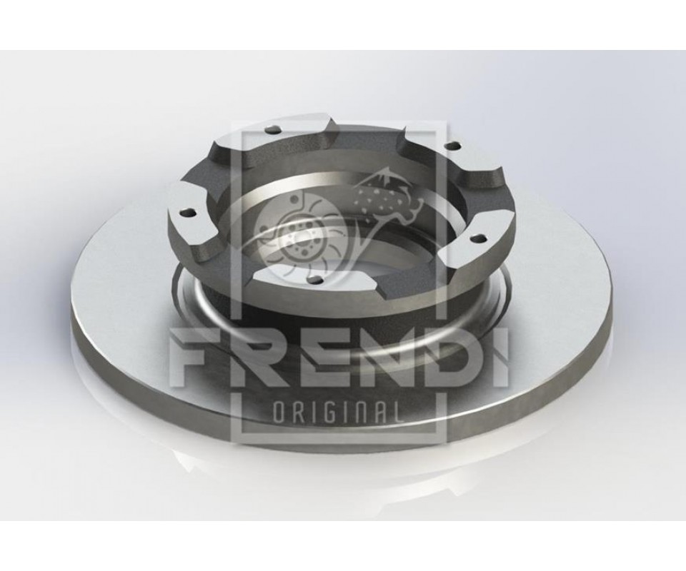 FREN DİSKİ ARKA FORD TRANSİT 06> V347 ÖNDEN ÇEKER