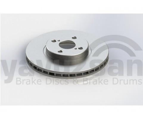 ÖN FREN DİSKİ HAVA KANALLI TOYOTA COROLLA 1.4L 1ND-TV NDE120 04-06 / VERSO 2.0L 1CD-FTV CDE120 03- 06 275 çap X 4 bijon - Takım disk fiyatıdır