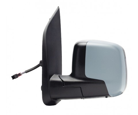 DIŞ DİKİZ AYNASI SOL FIORINO-BIPPER-NEMO 07> ELEKTRİKLİ ISITMALI ASTARLI KONVEKS 5 FİŞ VM-6115EHPL