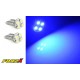 LED AMPÜL 12V.4 LÜ SMD B.DİPSİZ MAVİ