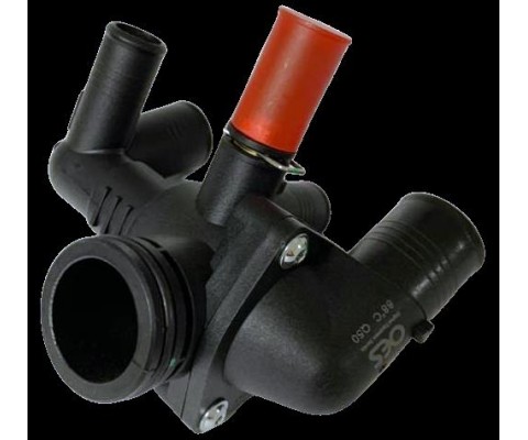 TERMOSTAT GOVDESI KOMPLE BOXER III JUMPER III 22DT C81 110BG / C96 130BG / C110 150BG EURO5 2011> TRANSIT V347 2.2TDCI -CUSTOM 14> EURO5 2.2 TDCI 155PS
