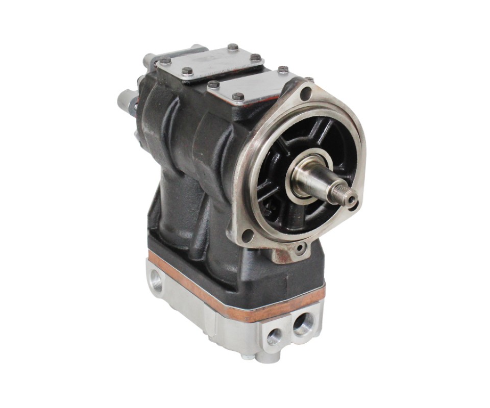 HAVA KOMPRESÖRÜ KOMPLE ÇİFT SİLİNDİRLİ IVECO STRALİS-CURSOR-EUROTECH-EUROSTAR-EUROPOLİS-IRIBUS CİR ESLİS