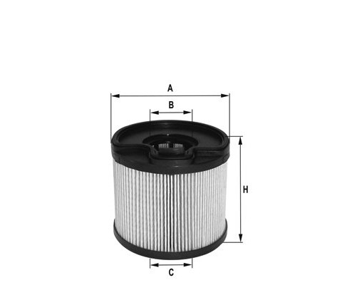 YAKIT FİLTRESİ PARTNER-BERLINGO-C5-JUMPY-XSARA-SCUDO-P206-P307-P406-P607-P806-EXPERT 2.0HDI