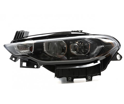 FAR MOTORLU SOL KROM ÇITALI - LED DRL PARK FIAT EGEA 16>20